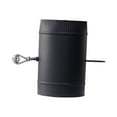 thumbnail image 4 of DOLITY Stove Pipe with Damper Exhaust Pipe Fume Extraction for Control Chimney Pipe 20cmx27cm, 4 of 9