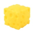 thumbnail image 2 of Cheese Squishy Stress Relief Toy, Realistic Soft Silicone Cheese Squeeze Fidget, Anxiety Relief Desktop Toy, Birthday & Holiday Gift, big cheese squishy,food squishies,Cheese Squishies Stress Relief, 2 of 7