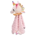 thumbnail image 3 of Toalla mordedora para dormir, calmar y apaciguar, juguete de peluche reconfortante para bebés de 0 a 36 meses (rosa), 3 of 14