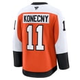 thumbnail image 3 of Men's Fanatics Travis Konecny Burnt Orange Philadelphia Flyers Home Premium Jersey, 3 of 6