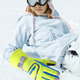 thumbnail image 4 of Guantes de esquí de snowboard cálidos de invierno impermeables a prueba de viento unisex, verde, L, 4 of 5