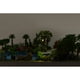 thumbnail image 5 of Inteprter Lámparas de calle a escala 1:50/1:87, modelo de 3V/12V, diseño de tren, lámpara de un solo cabezal, bombilla de luz blanca cálida en Artesanía Negro/Blanco cálido Inteprter HA066551-02, 5 of 6