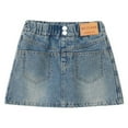 thumbnail image 2 of Tiijoy Girls Summer Pull On Denim Skort Fashion Jean Shorts Toddler Casual Skirt, Sizes 4-5, 2 of 5