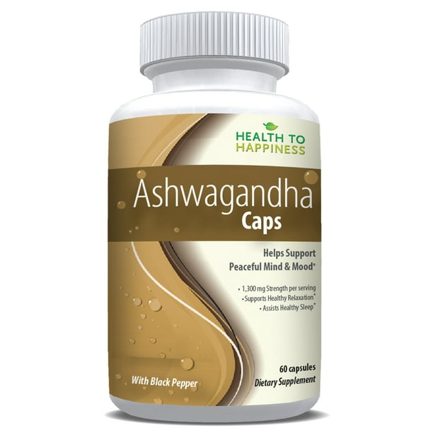 Ashwagandha with Black Pepper Helps Support Peaceful Mind, Mood