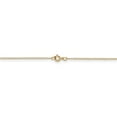 thumbnail image 4 of Real 14kt Yellow Gold .5 mm Carded Curb Chain; 20 inch; for Adults and Teens; for Women and Men, 4 of 6