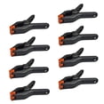 thumbnail image 1 of Abrazaderas De Resorte De Nailon De 4 Pulgadas, 8 Uds., Con Apertura Giratoria, Juego De Clips De Carpintería De Alta Resistencia Para Papel Fotográfico, Lienzo De Fondo De Foto sonducket TO005559-01, 1 of 7