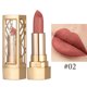 thumbnail image 1 of Pisexur Belleza Maquillaje Lápiz labial dorado mate, 12 colores, brillo metálico, resistente al agua, brillo labial rojo perlado brillante, 3,5 gpara mujeres y hombres, 1 of 4