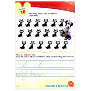 MICKEY MOUSE (NUMBERS & COUNTING)Learning Workbook