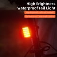 thumbnail image 3 of USB Rechargeable Bicycle Warning Red Light Waterproof Bike Tail Light High Brightness Bike Rear Lamp Safety Night Cycling Accessories, 3 of 8