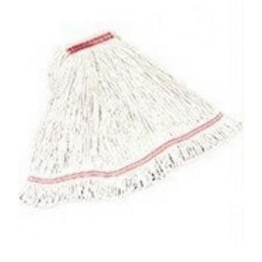 Rubbermaid Commercial Products RCPC113WHI Swinger Loop Wet Mop - White - Large