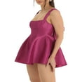 thumbnail image 2 of Women Sleeveless Mini Backless Dress Spaghetti Strap A Line Cocktail Dresses, 2 of 5