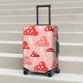 thumbnail image 3 of Wukai Cute Mushroom1 Elastic Luggage Cover: Personalized Protection for Your Suitcase - Fits 19~29-inch, Washable & Durable Travel Companion-Medium, 3 of 8