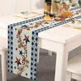thumbnail image 2 of Patriotic Table Runner 4th of July Runner for Tables American Flag Stars Independence Day Memorial Day Party Decorations Dinner Runner 13 x 70 Inch Aosijia, 2 of 4