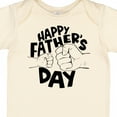thumbnail image 4 of Inktastic Happy Father's Day Parent-child Fist Bump Boys or Girls Baby Bodysuit, 4 of 5