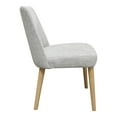 thumbnail image 3 of MOE'S Home FITCH Chaise de Salle à Manger Gris Clair-M2, 3 of 6