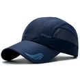 thumbnail image 3 of LEKODE Fishing Hats for Men Hiking Hats for Women Beach Hats Men Hat Men Accessories Fashion Running Hats for Men Sun Caps for Men Dark Blue One Size, 3 of 8