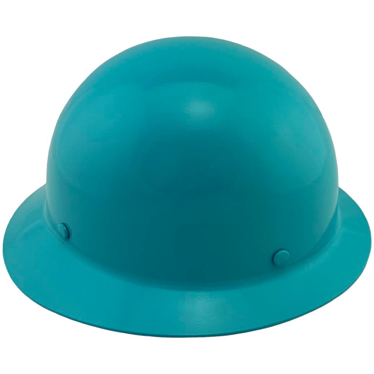 MSA Skullgard Full Brim Hard Hat with FasTrac III Ratchet Suspension - Teal