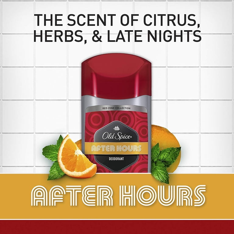 Old Spice After Hours Deodorant 3 Oz Pack of 3 - Walmart.com