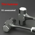 thumbnail image 4 of High Carbon Steel Construction Demolition Hammer Suitable For Wall Breaking Heavy Duty Sledge With Shock Absorbing Grip, 4 of 8