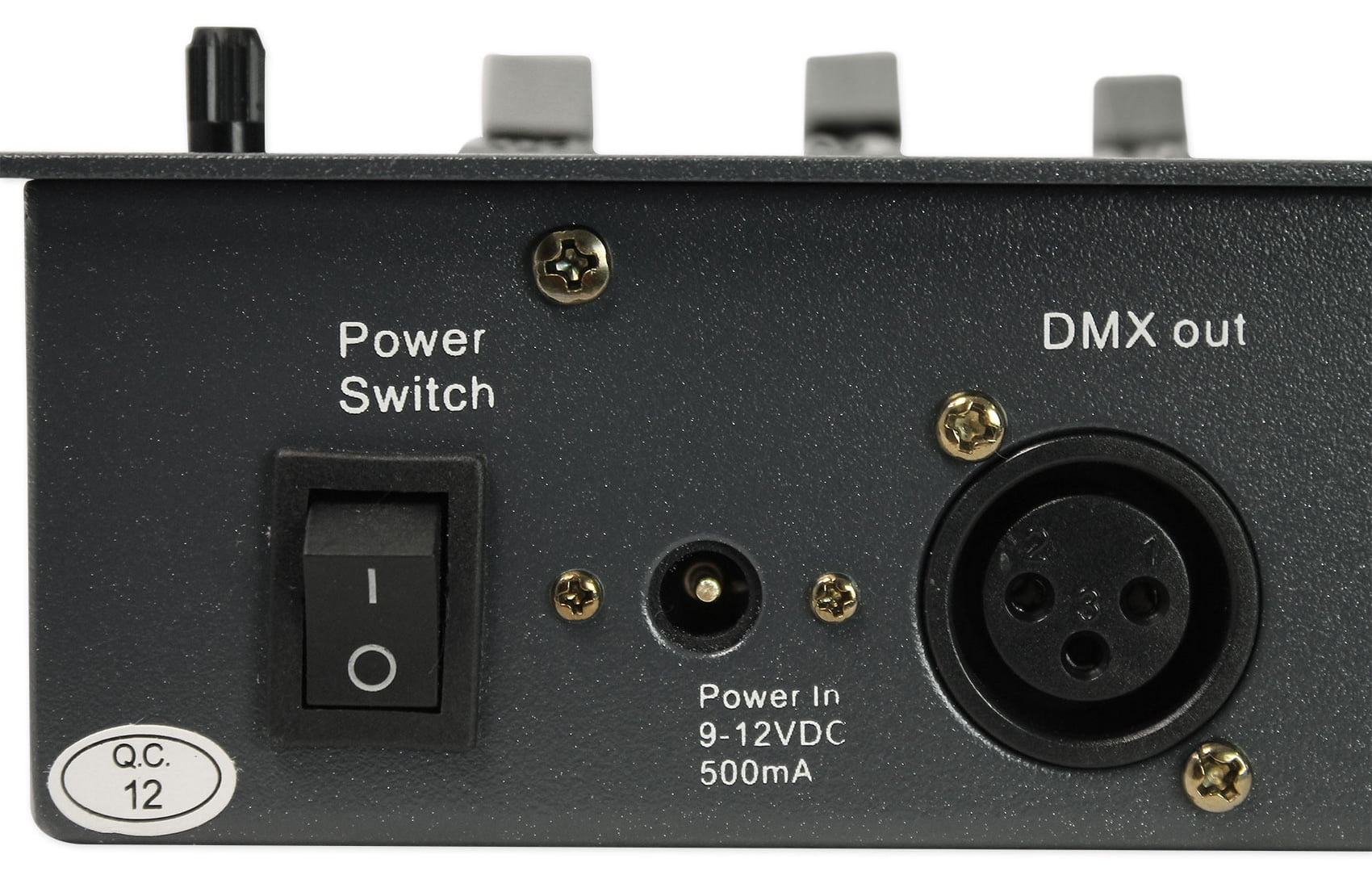 Chauvet DJ 6-Channel DMX MIDI FX Controller, Universal, Black, 3.8 lb