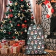 thumbnail image 5 of Christmas Bags Drawstring,Gray Christmas Snowman Pattern Large Xmas Christmas Gift Bags,Reusable for Xmas and New Year Party Favors and Supplies,27.6" X 19.7", 5 of 6