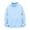 Light Blue, variant on KAUOD Kids Fleece Crew Neck Sweater with Pockets Boys Girls Long Sleeve Plain Pullover Sweatshirts Tops Winter Warm Clothes