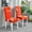 Multicolore 4, variante sur Housse de Chaise de Noël avec Élastique Extensible Lavable Housse de Protection Adaptée pour Restaurant Cérémonie Hôtel Housse de Chaise