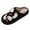 Black-d, variant on Women Slippers Cute Pattern Slippers Warm Soft Bedroom Shoes Fuzzy Closed Toe Sandals Non House Bedroom Slippers