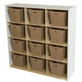 thumbnail image 1 of Wood Designs 12 Compartment Cubby with Bins, 1 of 2