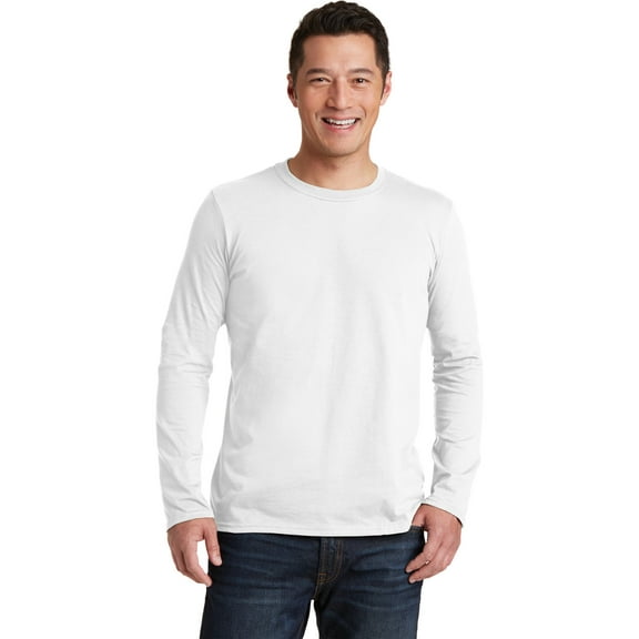 Gildan Men's 100 Percent Cotton Long Sleeve T-Shirt. 64400