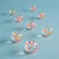 thumbnail image 2 of Unique Party Favors' Confetti Filled Bouncy Ball 8ct, 2 of 2
