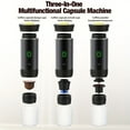 thumbnail image 6 of Portable Capsule Coffee Machine, Fully Automatic Wireless Heating Electric Espresso Maker, Pump Extraction for Italian American Coffee, Car Mounted & Travel Use for Outdoor Home
., 6 of 9