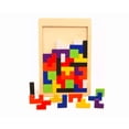 thumbnail image 1 of Rompecabezas Tangram Xtellar Didáctico Juego Madera Tipo Tetris, 1 of 3