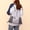 Gray#2, variant on Drawstring Sports Backpack | Large Capacity Polyester Gym Bag | Lightweight Durable Design | Reinforced Stitching | Adjustable Straps | 17.7x15.3 in | Black Red Gray | 1 Pack