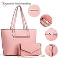 thumbnail image 3 of Bagsure Women Handbags Fashion Tote Shoulder Bags Casual Crossbody Bags for Women Handbag Set 4pcs, 3 of 7