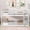 White, variant on Harper & Bright Designs Twin over Twin Bunk Bed with Ladder, Floor Bunk Bed with Solid Wood Frame and Guardrail for Boys Girls, Gray