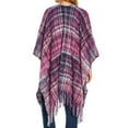 thumbnail image 2 of Woolrich Women's Ultra Soft & Cozy Brushed Woven Blanket Wrap (Becca, OSFM), 2 of 2
