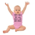 thumbnail image 3 of Funny Single Aunts Cute Niece Nephew Romper Boys or Girls Infant Baby Brisco Brands NB, 3 of 6