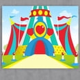 thumbnail image 1 of Telón de fondo de fotografía de cumpleaños Plim personalizado de dibujos animados, Fondo de fiesta personalizado, cerdo, oso, accesorios de decoración de vinilo, pancarta, 1 of 4