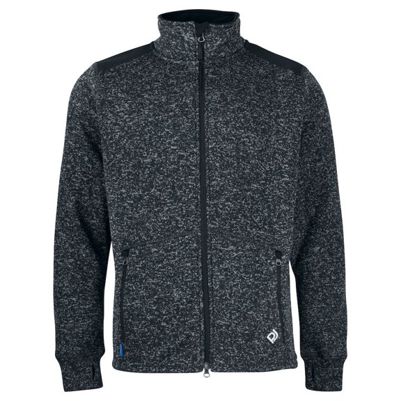 Projob Mens Heathered Fleece Jacket