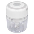 thumbnail image 4 of Mini Picador De Ajo ANGGREK 250 Ml Acero Inoxidable 304 Carga USB Multicuchillas, 4 of 8