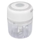 thumbnail image 1 of Picadora de Ajo Eléctrica, Mini Picadore de Verduras Portátil de 250 ml, Triturador de Ajo Recargable Por USB, Picadore de Cebolla Con Cuchilla de Acero inoxidable, 1 of 7