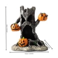 thumbnail image 3 of Halloween Decorations Ghost Pumpkin Tree Stump Ornament, Halloween Tabletop Decoration, Seasonal Home Display, Party Centerpiece, Holiday Decorative Accent, 3 of 7