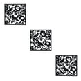 thumbnail image 1 of VONKY 4pcs/set Modern Hanging Divider Screens Panel For Any Décor Foldable Stylish Black Bird Chart 3Set, 1 of 6