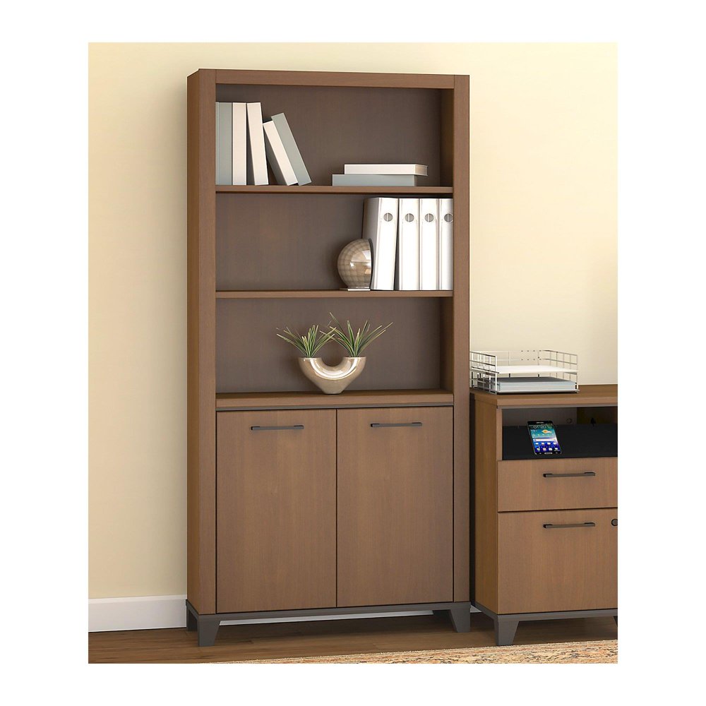 Achieve Bookcase With Doors