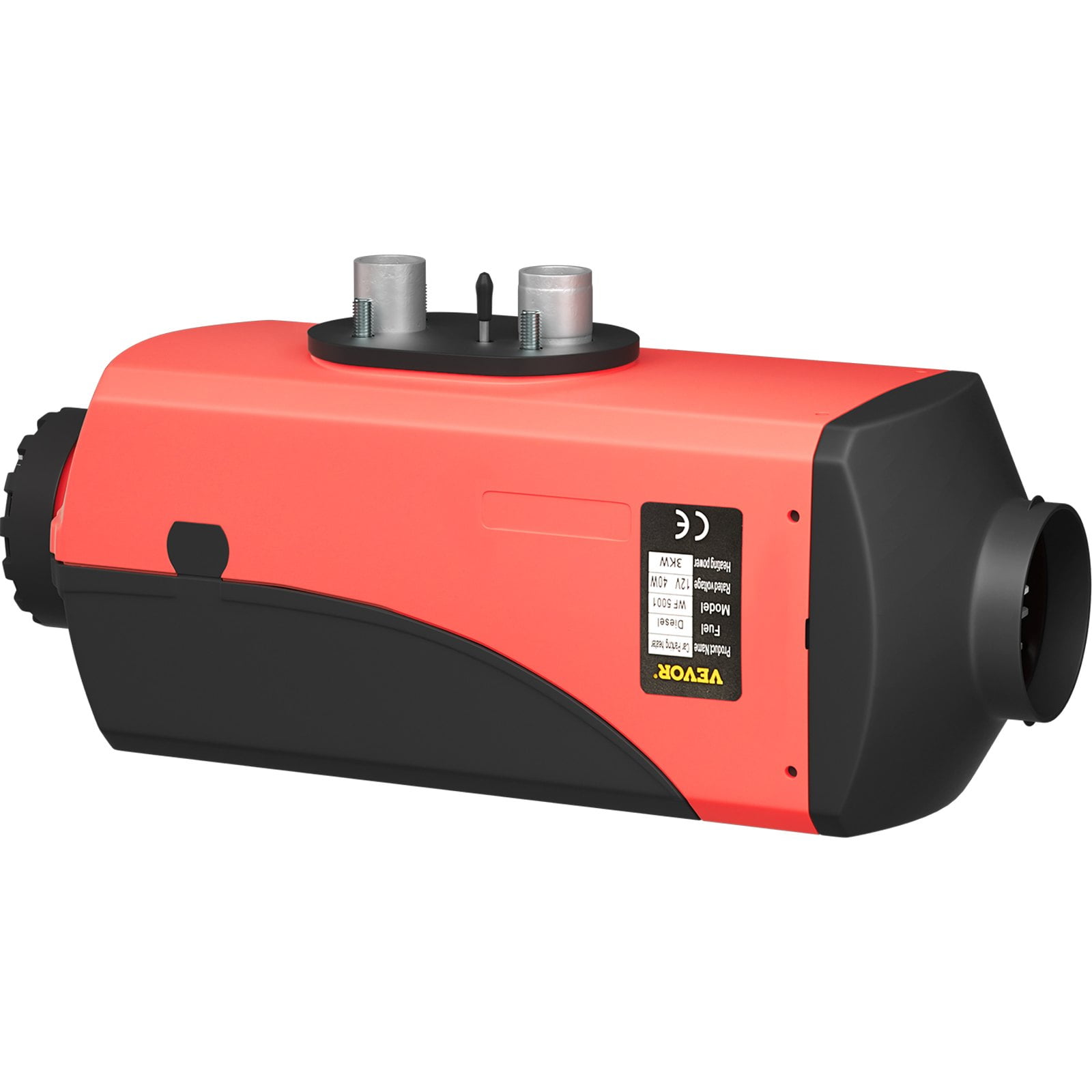 3KW 12V Diesel Air Heater with 10L Tank and Thermostat