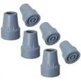 thumbnail image 1 of Crutch Tips, 3/4Inch Heavy Duty Non-Slip Rubber Cane Tips, Replacement Cane Foot Caps, Crutch Pads,6 PCS, 1 of 6