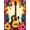Multicolor, Pattern 1, variant on Design&I 8'x10' Washable Area Rug Sleek Flatweave Pet Friendly Hawaii Guitar Tiki Pineapple Hibiscus Motifs Luau Party Surf for King Size Bedroom, Under Bed