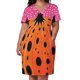 thumbnail image 3 of Estilo calabaza con puntos Rosa arte moderno estampado suelto vestido de bolsillo vestido de verano ropa diaria de mujer tendencia 2025, 3 of 7