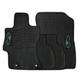 thumbnail image 2 of All Weather Floor Mats For 2018 to 2023 Subaru Crosstek / 2017 to 2023 Subaru Impreza - Front and Rear - Black - ecoMats, 2 of 9